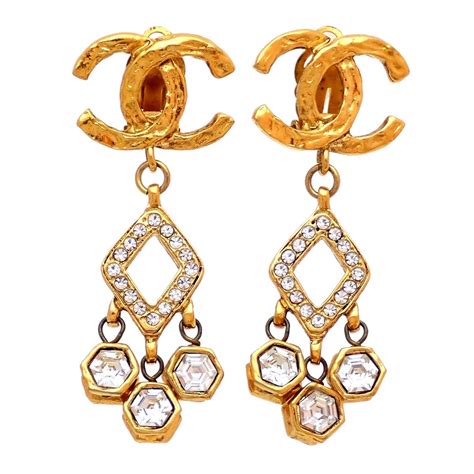 buy authentic chanel earrings online|chanel earrings official site.